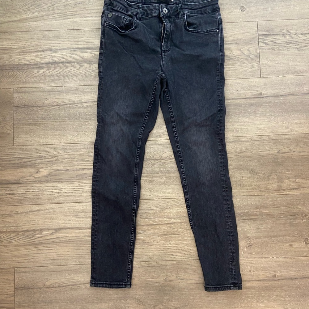 Zara Black Skinny Jeans Modern Fit